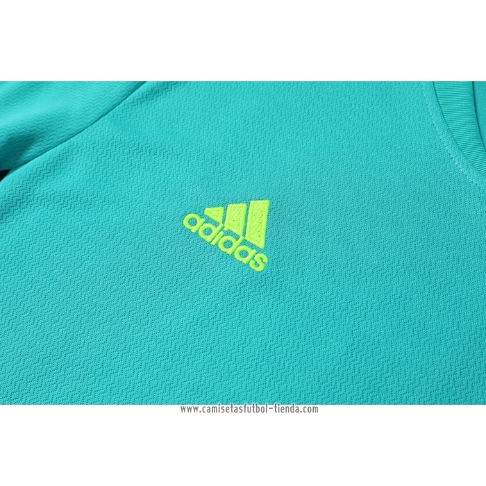 Chandal del Juventus 2022 2023 Manga Corta Azul y Verde - Pantalon Corto